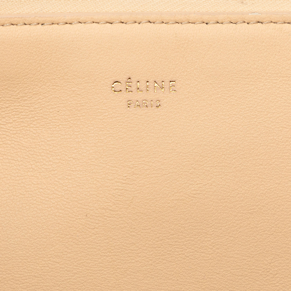 Pre-Loved Celine Bicolor Leather Solo Clutch - Picture 5 of 7